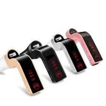 Bluetooth Handsfree Car Kit FM беспроводной передатчик MP3 плеер USB 3.5 мм аудио-кабель для подключения Поддержка карты памяти USB зарядки