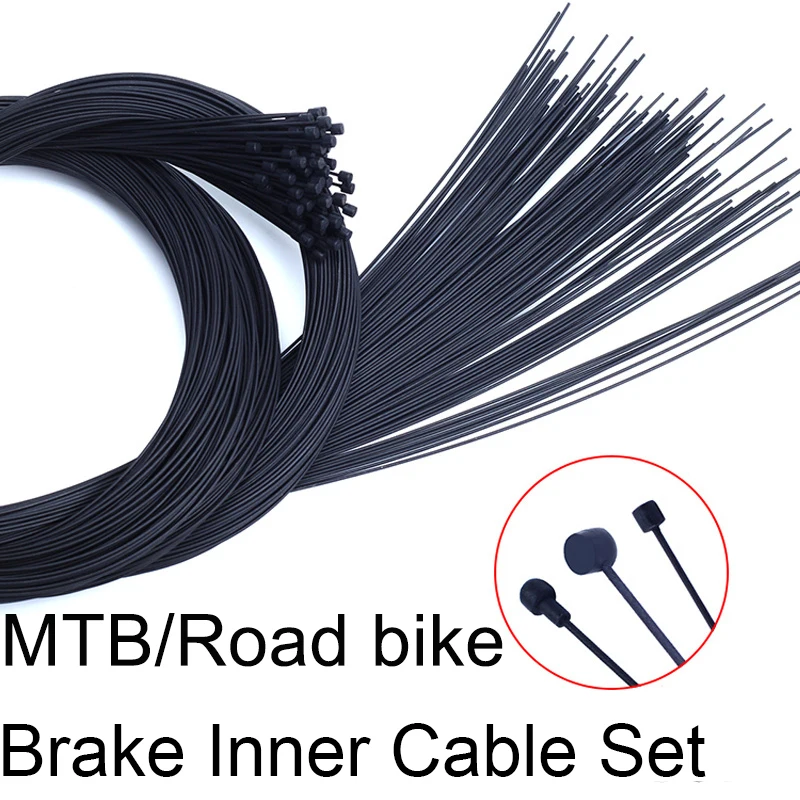 Buy 2Pcs Teflon Coated Brake Inner Cable Set For MTB