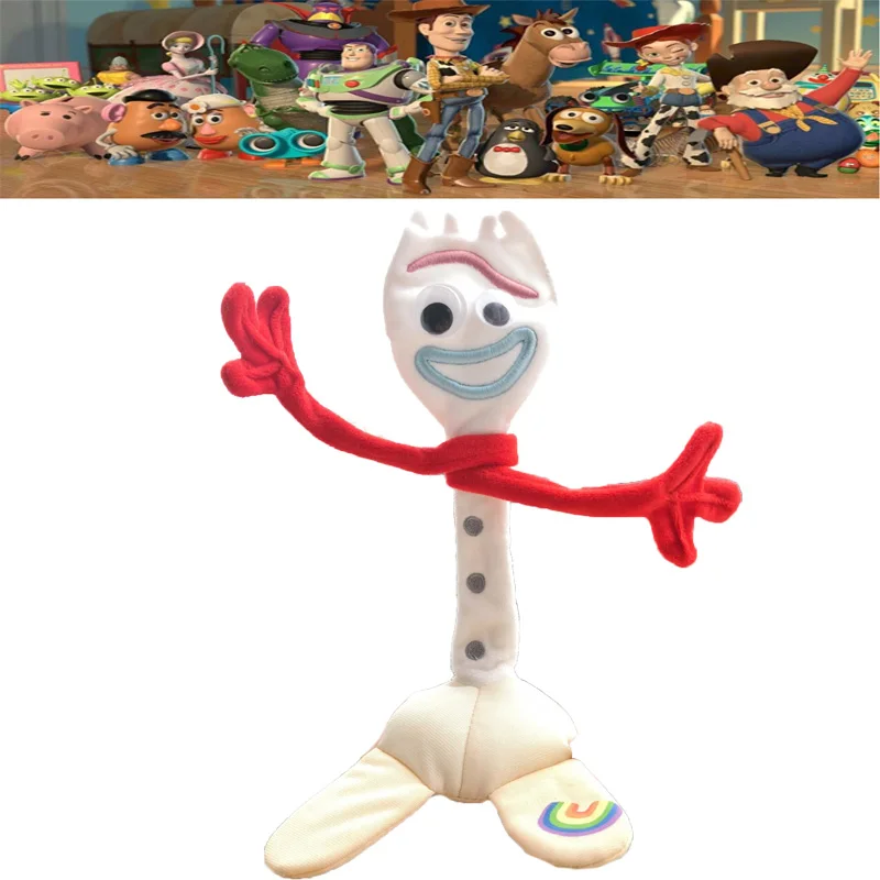

Movie Toy Story 4 Anime Forky Bunny Woody Alien Buzz Lightyear Rex Jessie Stuffed Doll Cartoon Plush Toys Kids Party Gift