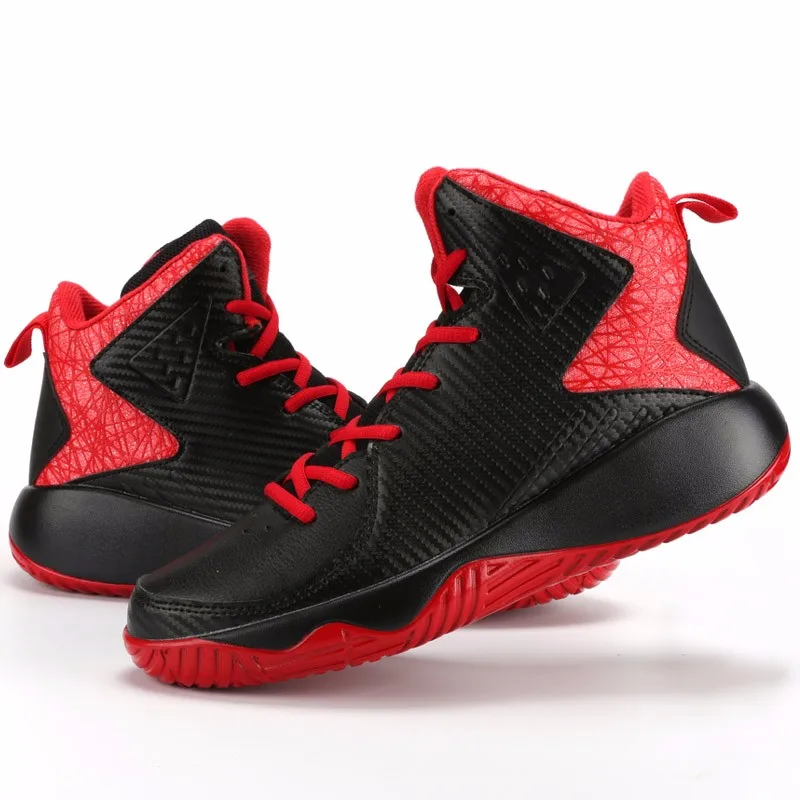 High Top Mens Shoes Casual Lace Up Breathable Trainers Spring Autumn Sport Black White Red Basket Shoes Outdoor Size 39-44 YD43 (24)