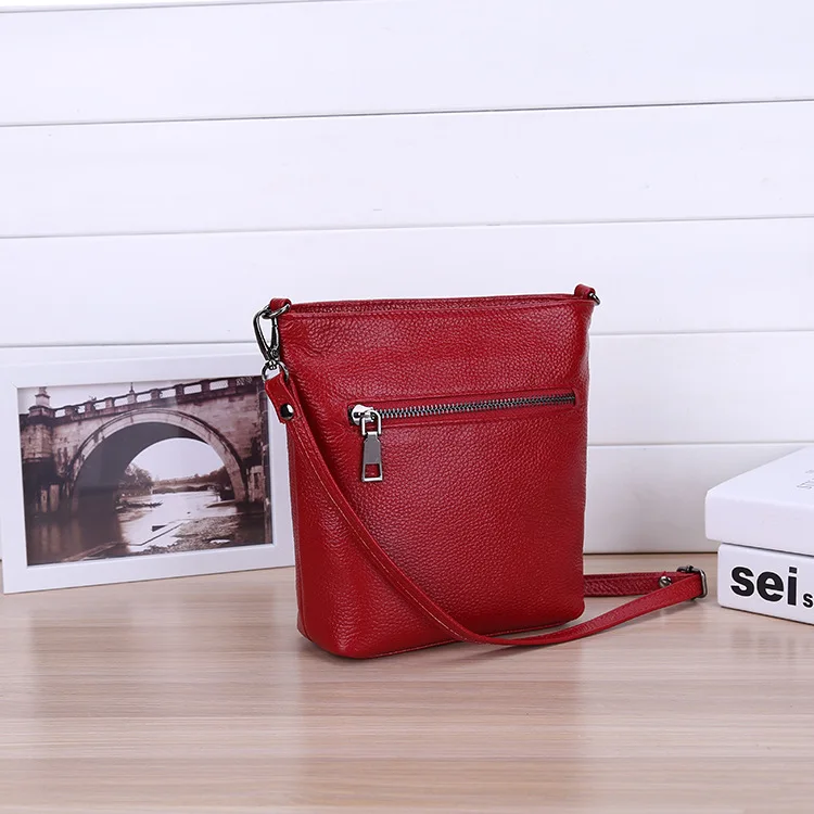 Women genuine leather crossbody bag 14