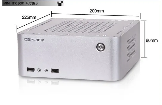 

HTPC Mini PC Desktop Computer mini dual-core 1.8g CPU type 512M hd 1080 mini host Computerset