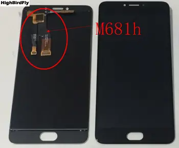 

5.5"For Meizu M3 Note M681H (not for L681)m3note Lcd Screen Display With Touch Screen Digitizer Glass frame Full Set
