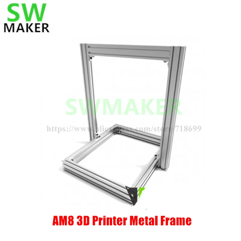 3D принтер swсоздатель AM8 экструзионная металлическая рама полный комплект для