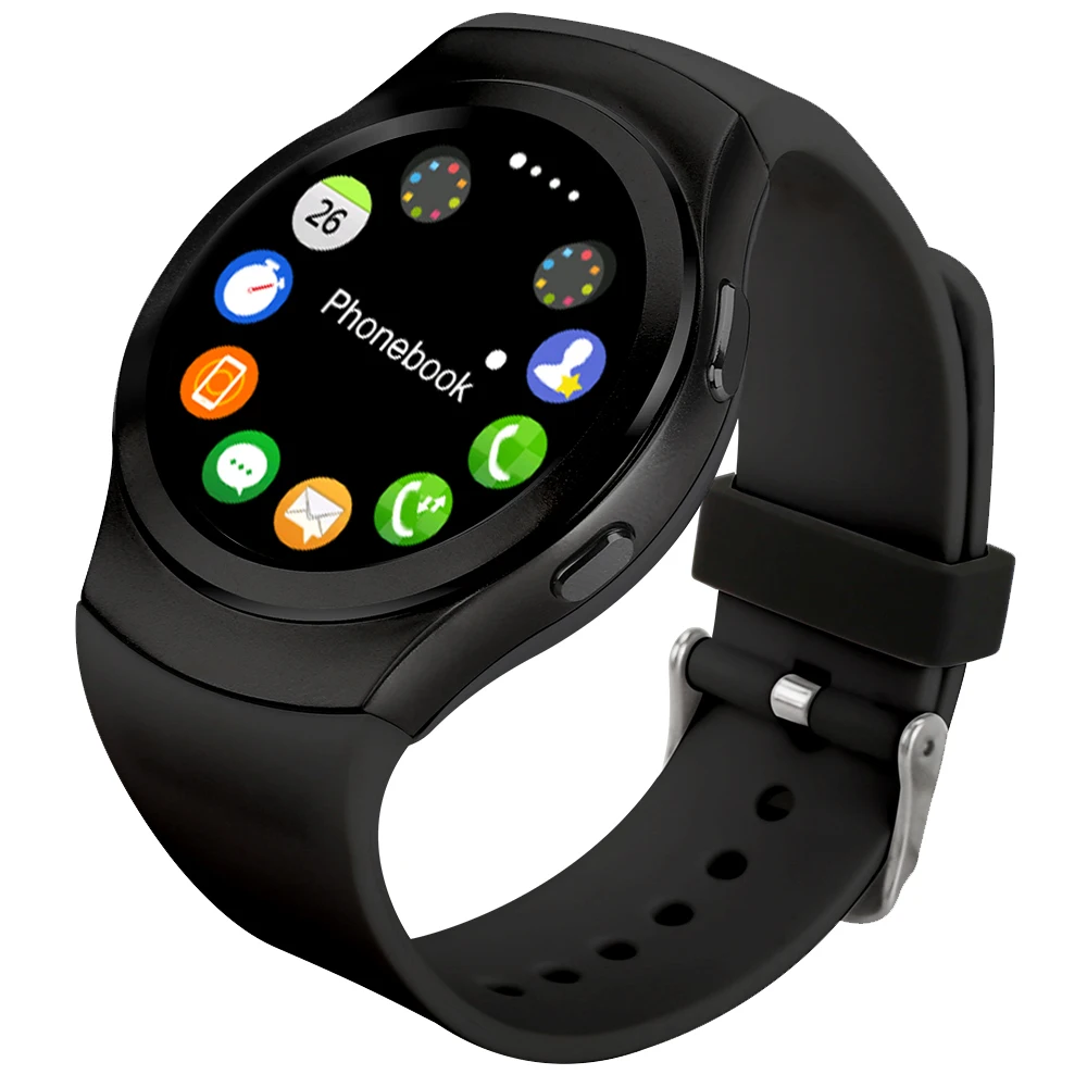 Круглый Смарт отличные часы G3 bluetooth smartwatch сердечного ритма smartband с пульса датчик
