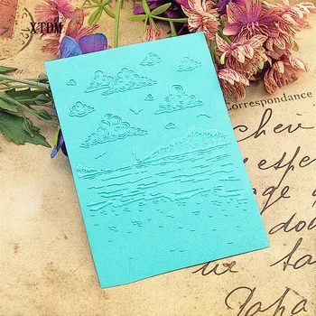 

HOT plastic mountain forest template craft card making paper card album wedding decoration scrapbooking Embossing folders