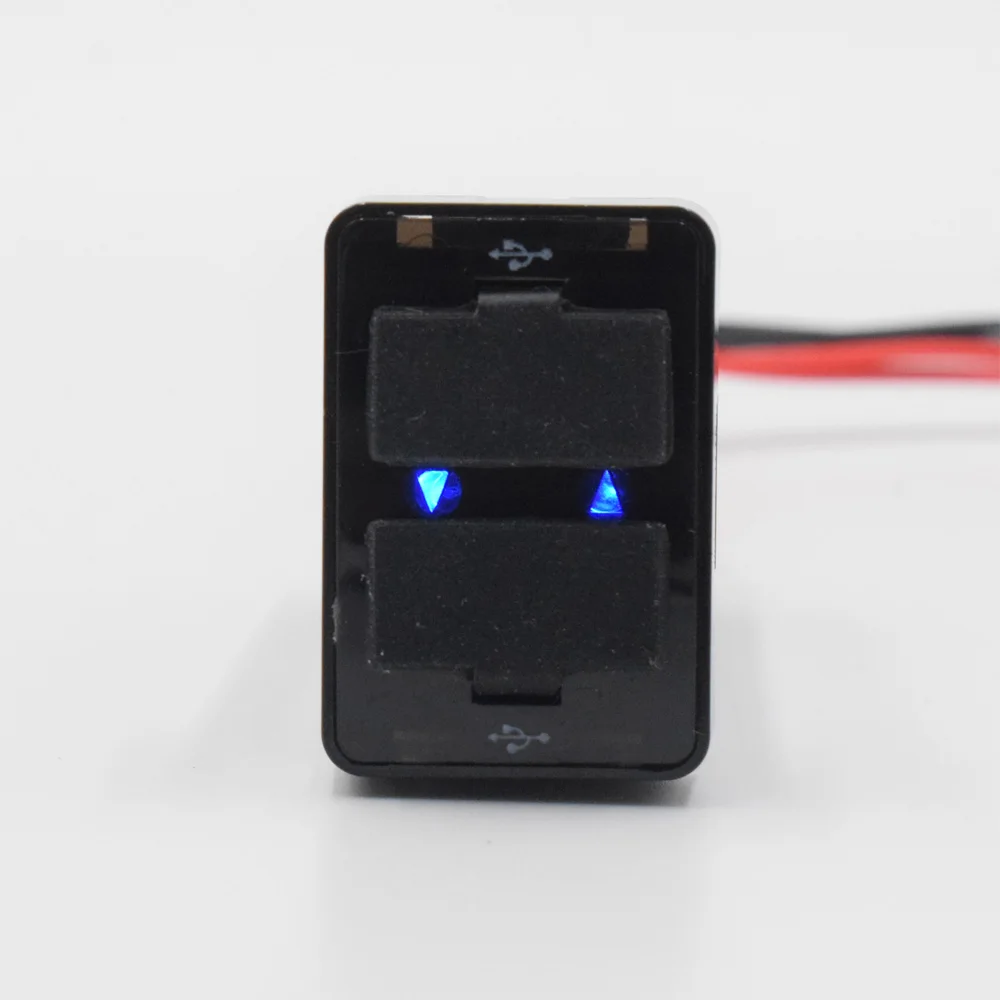 Зарядное устройство XCGaoon для TOYOTA специальный адаптер с 2 USB разъемами 1 а инвертора