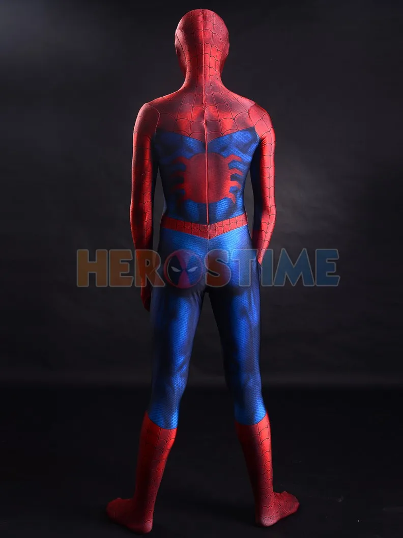 Newest-Classic-Spider-man-costume-3D-Printing-Superhero-Costume-5