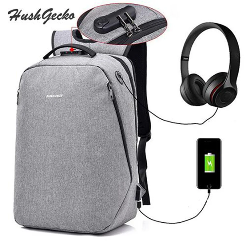 Anti Theft мешок USB зарядки Оксфорд рюкзак Для мужчин 15 6 дюймовый ноутбук рюкзаки для