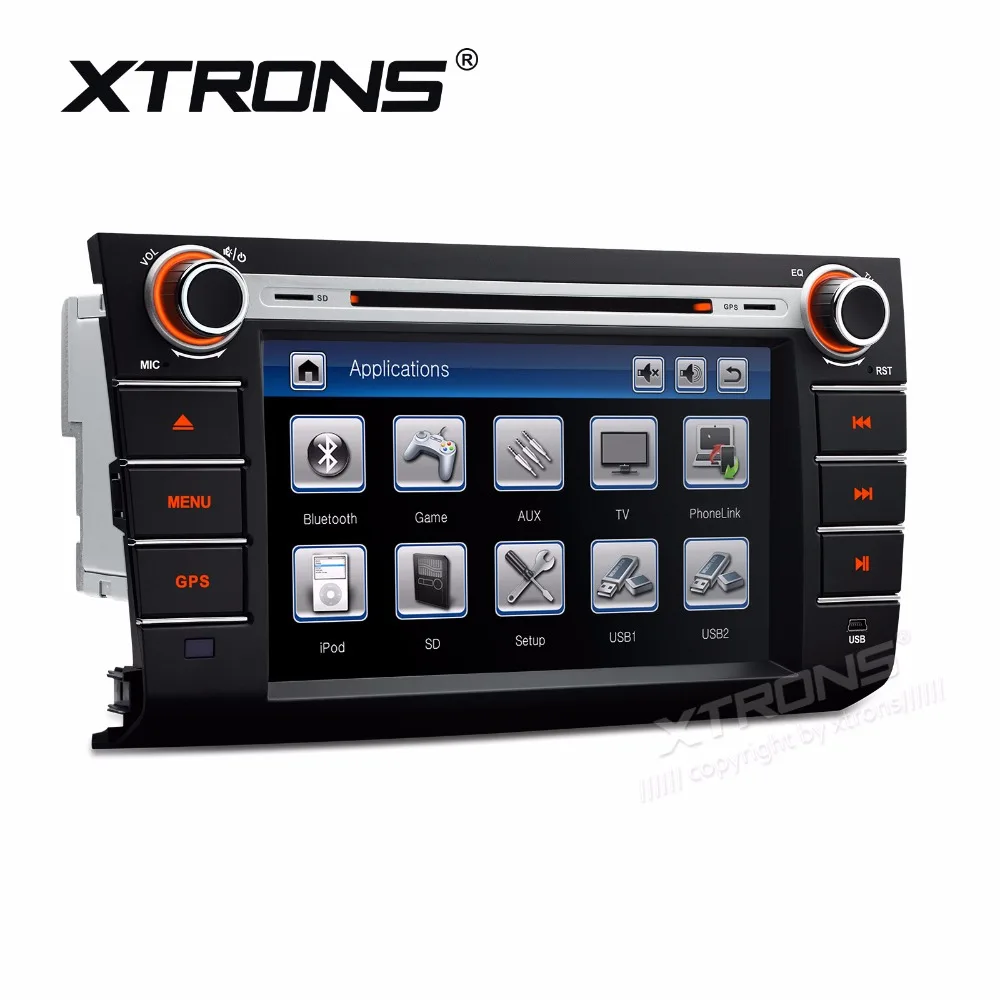 Discount XTRONS 8" HD Digital Touch Screen 2 Din Car Radio DVD Player GPS Navigation Steering Wheel for Suzuki Dzire 2008 2009 2010/Swift 2