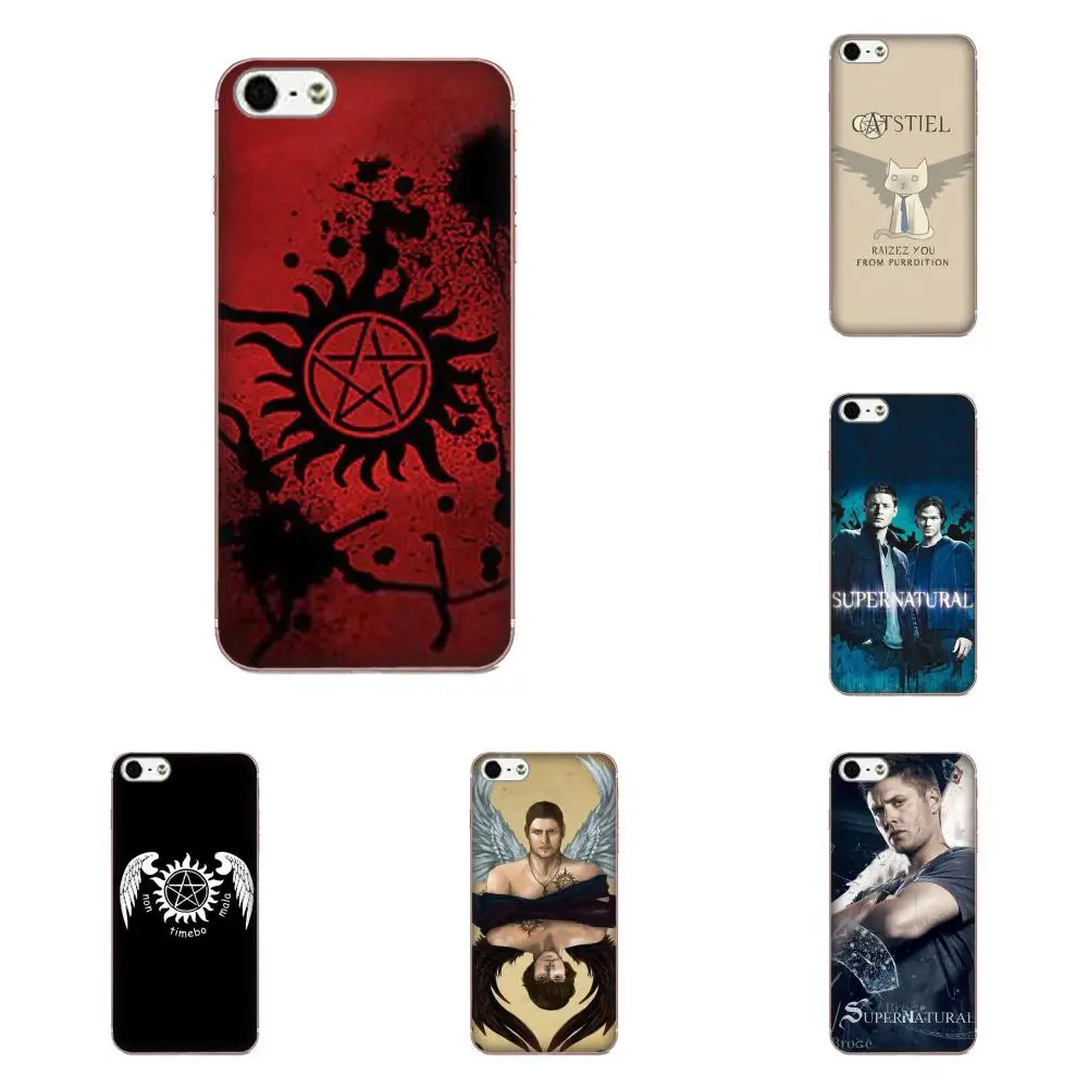 Популярные сериалы сверхъестественные уникальные Castiel Красочные Для Galaxy J1 J2 J3 J330