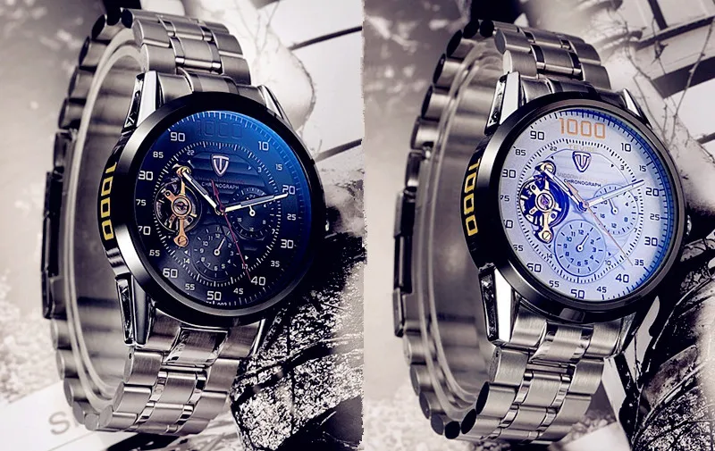 TEVISE автоматические механические часы для мужчин турбийон полые водонепроницаемые мужские часы Брендовые мужские часы большой циферблат наручные часы Мужские часы