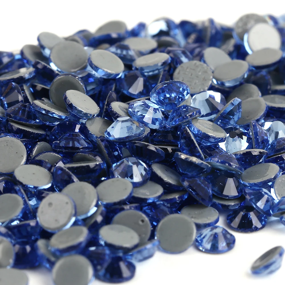 2mm 4mm Nail Art Resin Rhinestones 5mm | Embellishments Peacock Blue Non-Hot fix Rhinestones Bling 3mm 1000 pcs