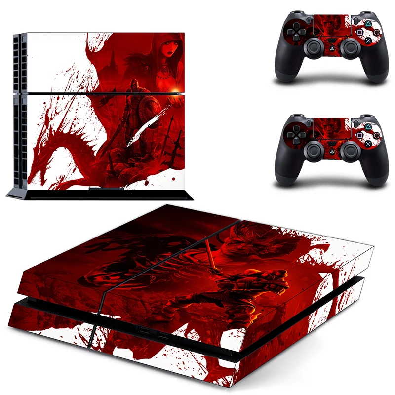 Дракон возраст PS4 переводная картинка наклейка для Sony PlayStation 4 консоли и 2