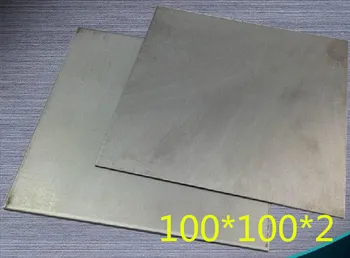 

New 5pcs/lot 2mm thickness 100x100mm titanium Ti plate,titanium sheet and plate,dynamic plates
