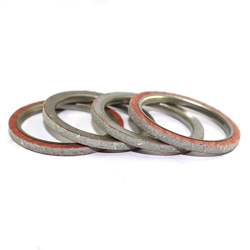 Tubo Di Scarico Guarnizione Di Tenuta 4 Pcs Per Kawasaki Gpz600R Gpz750A Gt550G Gt750P Kef300B Kl250A Klf 220A 300B 300C Kvf 300A /300B/400C D