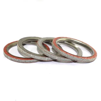 

Exhaust Pipe Gasket Seal 4PCS FOR KAWASAKI GPZ600R GPZ750A GT550G GT750P KEF300B KL250A KLF 220A 300B 300C KVF 300A/300B/400C D