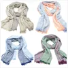New Hot Sale Fashion Winter Scarf Denim Blue Solid Color Long Cotton Scarves Shawl Fashion Men Scarf ► Photo 1/5