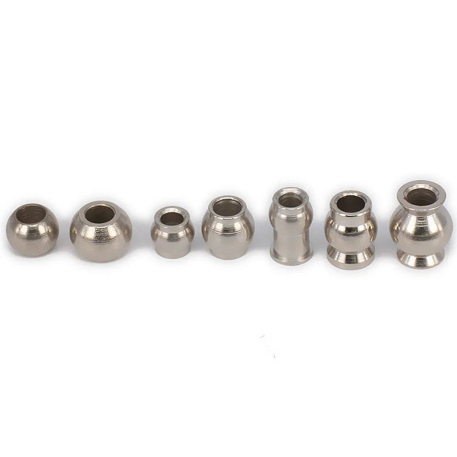 8pcs Ball Head Of Shock Absorber Damper 1 8 1 10 1 16 1 18 Rc Model Car 