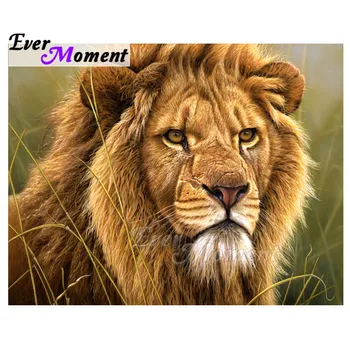 

Ever Moment Diamond Painting Lion Artwork 5D DIY Handmade Full Square Drill Picture Of Rhinestone Diamond Embroidery 3F1591