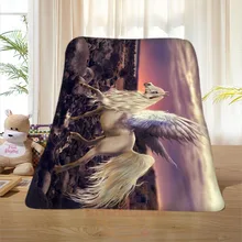 P#118 Custom Horse#27 Home Decoration Bedroom Supplies Soft Blanket size 58×80,50X60,40X50inch SQ01016@H+118