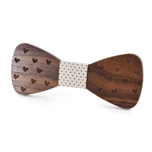 Деревянная бабочка мужской галстук бантик английский стиль деревянный лук галстук для мужских якорей костюм свадебное торжество деловая встреча подарок