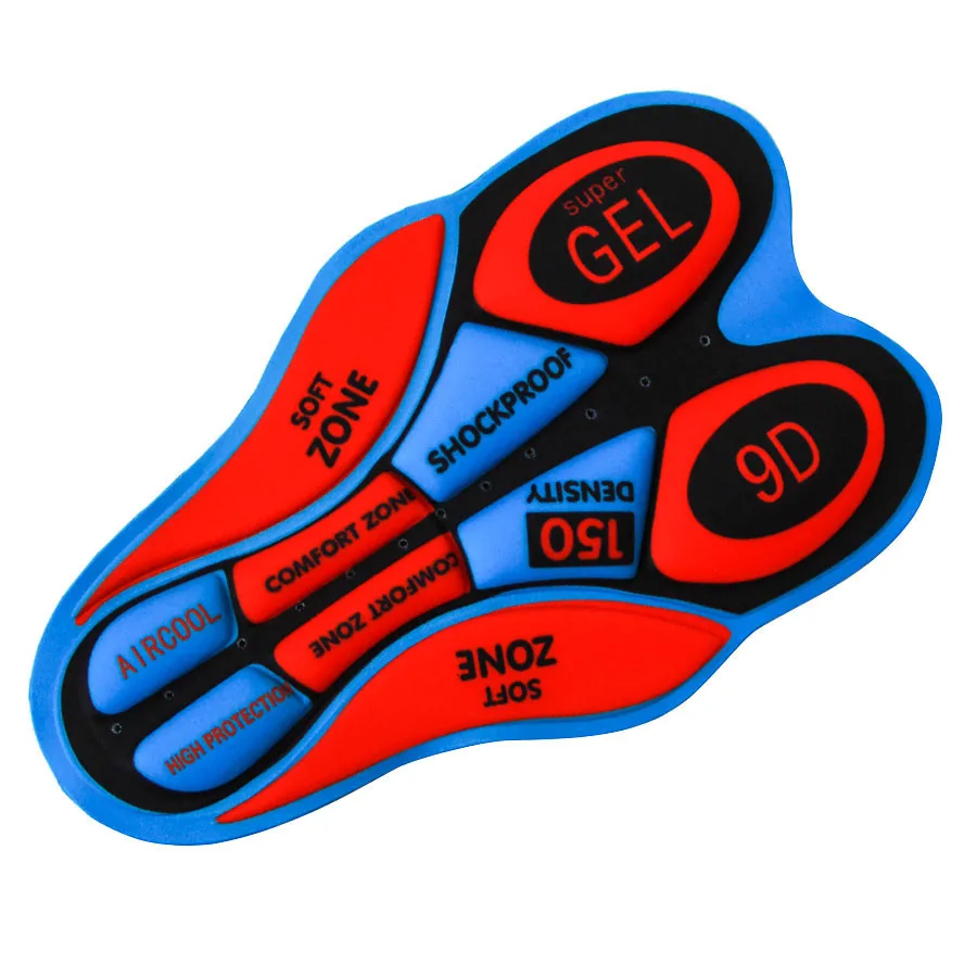 Cycling Shorts Gel Pad, Soft Seat Pad Silicone Cushion Anti Shock Shorts Riding Base Shockproof Bicycle Underwear Pads, 20d, One Size