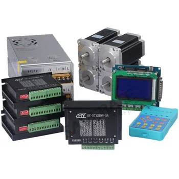 

CNC Kit 4 Axis Upgraded 3G Breakout Board TB6600HG Controller 3.3Nm Nema24 Motor