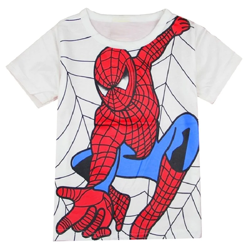 Hooyi-Baby-Boys-T-Shirts-Summer-Short-Sleeve-Superman-Children-Tees-Shirts-100-Cotton-Soft-Kids-Batman-Tops-Spiderman-T-Shirt-1