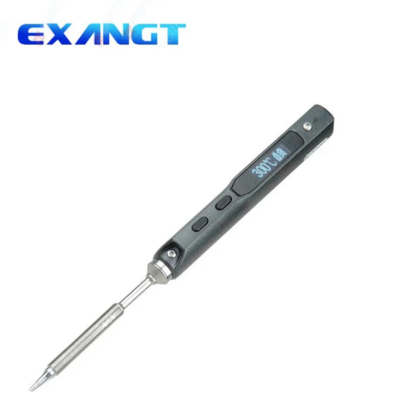 

TS100 Portable MINI Programmable Digital LCD Display Electric Soldering Iron + TS-I Soldering Iron Tip
