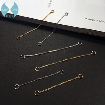 

DIY handmade jewelry accessories gold plating chain belt hanging Earrings Earrings Ear Stud Earrings Pendant pendant material