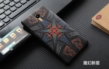 Para meizu m3 caso para meizu meilan max max 6.0 “de La contraportada 3D Estéreo Pintura Alivio Delgado TPU de Silicona Suave Teléfono Funda Capa