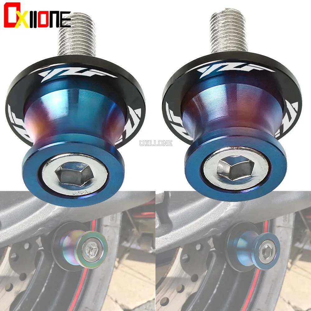 

Swingarm Spools Slider 6mm Stand Screws Motorcycle Swingarm Sliders Spools For Yamaha YZF R1 YZF-R1 YZFR1 1998-2016 2014 2015