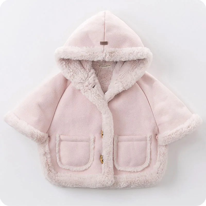 

Newest Winter Girls Jackets Faux Fur Warm Toddler Girls Coats Soft Warm Thicken Children Clothing Girl Outerwear Kids Clothes