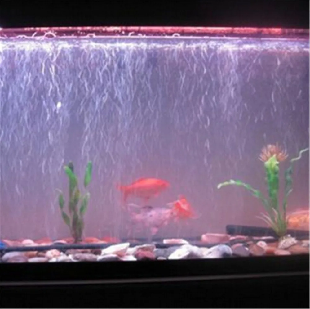 12" Air Curtain Bubble Wall Diffuser Aerator Flexible for Aquarium Fish Tank 