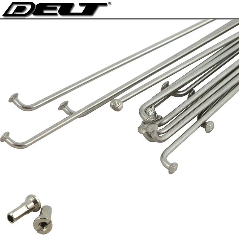 

5 Set Road MTB bmx Mountain Bike cycle bicycle Spokes hub Stainless Steel 236/246/248/250/255/258/259/261/263/265mm w/Nipples