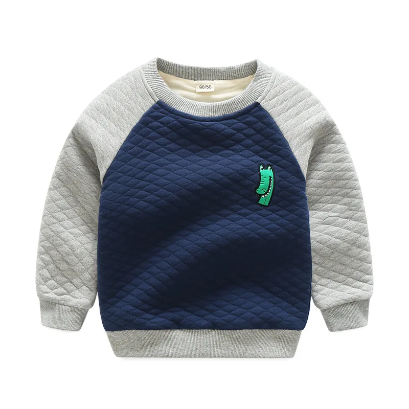  High Quality Children Winter Clothes Baby Boys fashion Hoodies Warm Cotton Fleece Child Knitted Jac