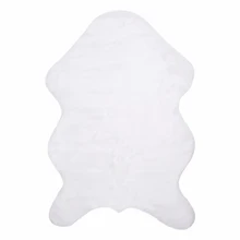 Горячий искусственный шерстяной ковер, пушистый коврик для гостиной, спальни, домашнего декора 60*90 см SMD66