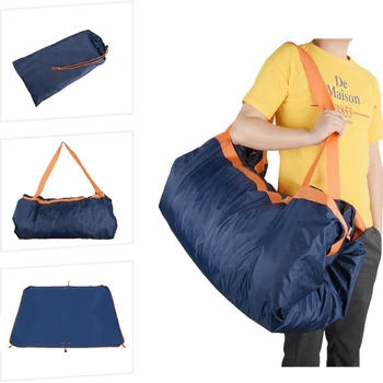 

Waterproof Folding Travel Bag Large Capacity Luggage Bag Beach Camping Hiking Multi Purpose Picnic Mat Outdoor Portable Bag #2