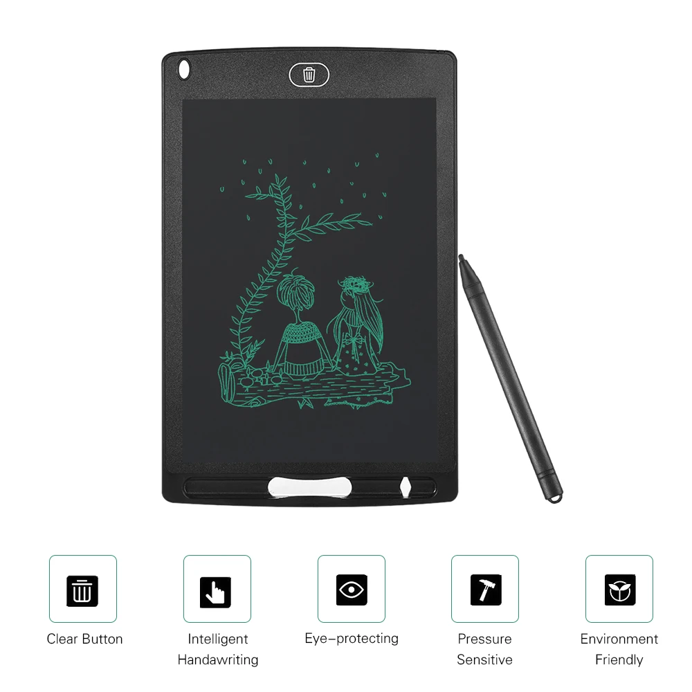 8.5inch LCD Writing Tablet Drawing Pad Digital Message Memo Graphic