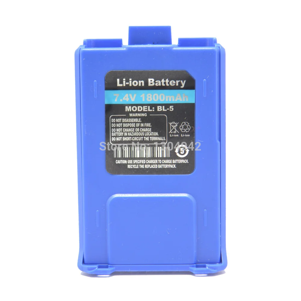 BAOFENG UV-5R Blue Walkie Talkie 136-174MHz&400-520 MHz Two Way Radio With Free Shipping Telecom Parts