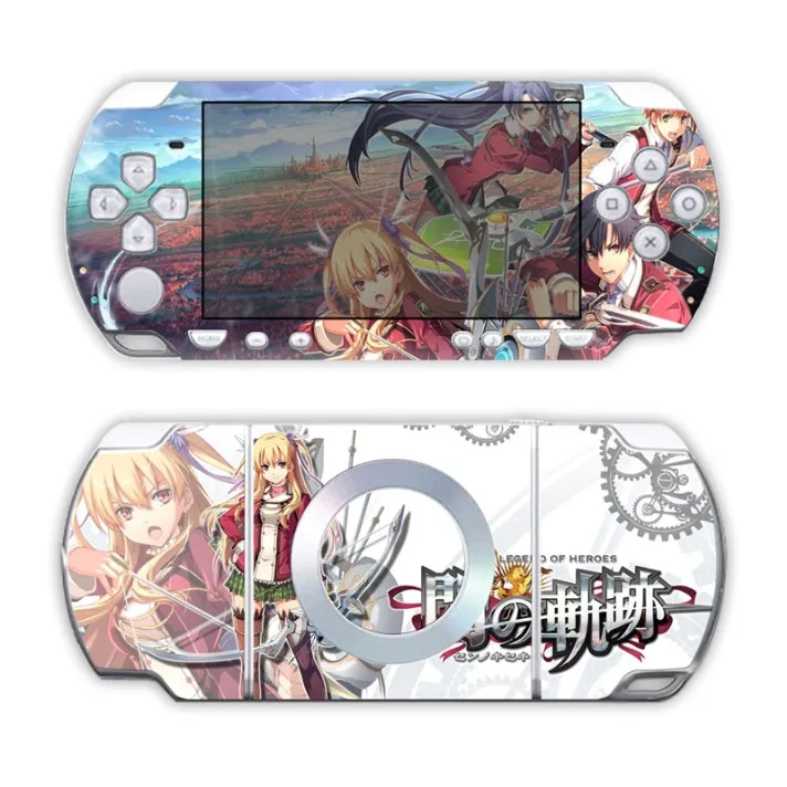 

Fashion girl PVC material cover Video Game Vinyl Decal Skin for Sony PSP 2000 sticker