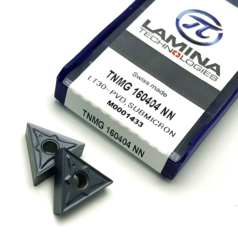 Tungsten Carbide TNMG160404 LT30 LAMINA External Turning Tools Carbide