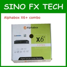 2018 Alphabox X6+ Combo powervu autoroll DVB-T2/C/S2 Combo Satellite TV Receiver Support Cccam Newcamd Mgcamd Powervu Key