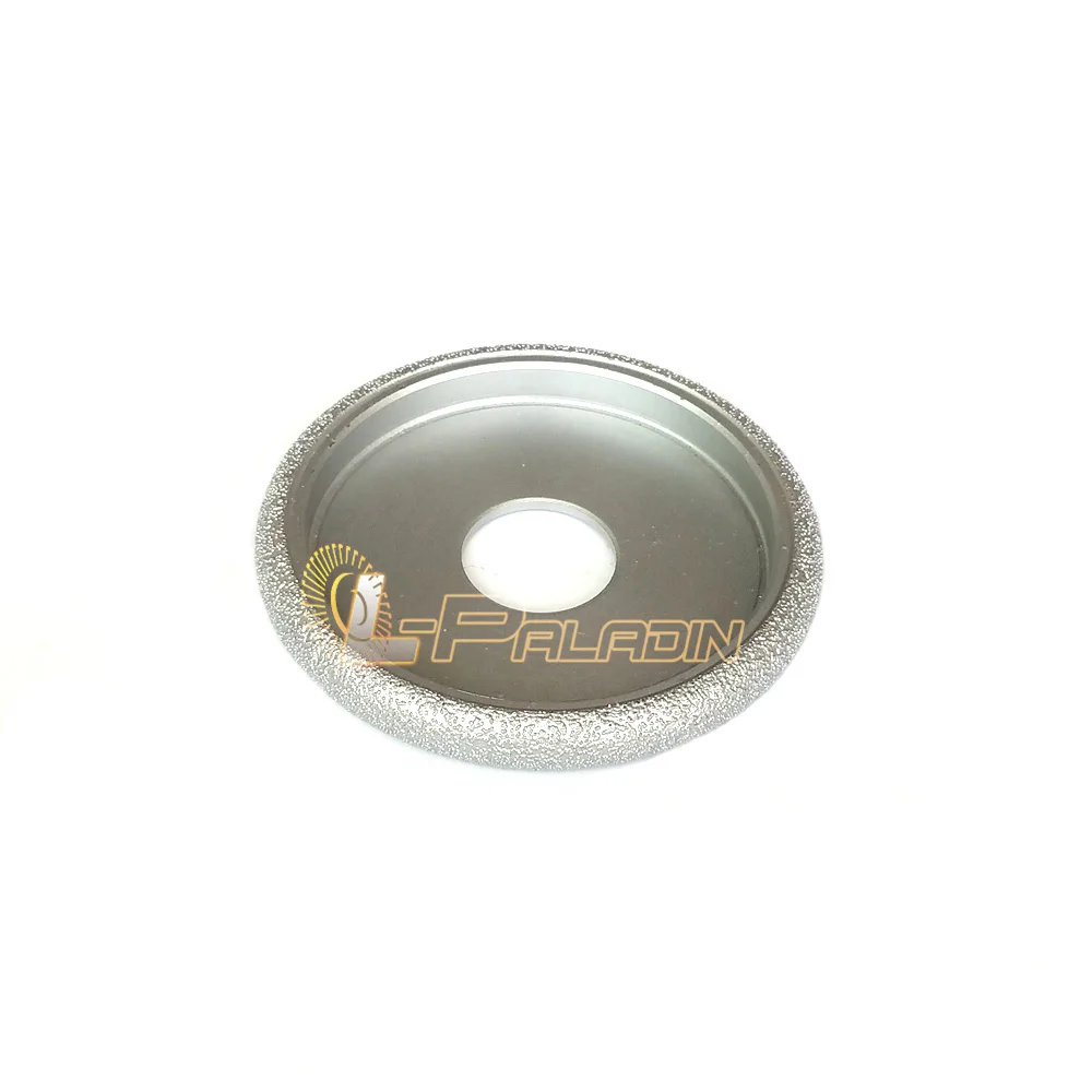 73*9*20mm Brazed Diamond Grinding Disc Curved Edge Abrasive Wheel for