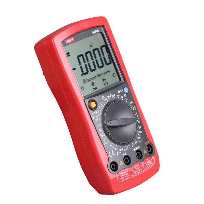 Цифровой мультиметр UNI T UT58E 20000 отсчетов переменный ток 20 А амперметр 1000 В