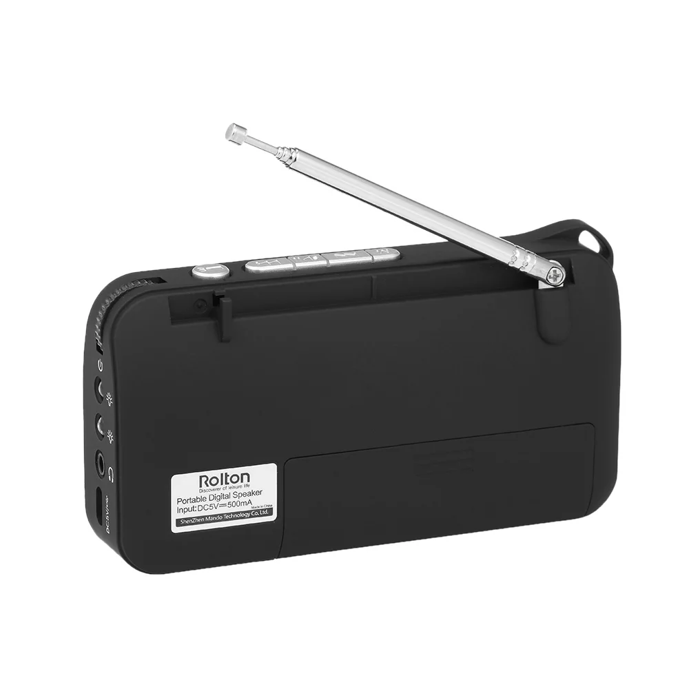 Rolton FM цифровое радио W405 портативный USB проводной компьютерный динамик