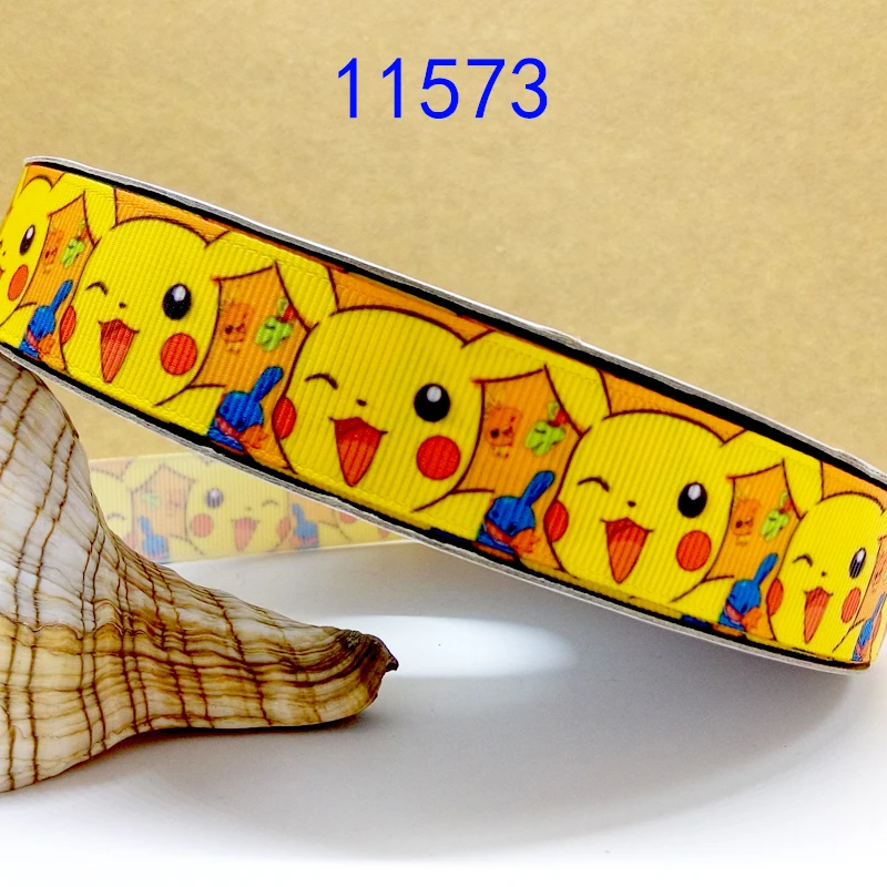Бесплатная доставка 50 ярдов мультфильм лента печатается grosgrain ленты 11573|ribbon