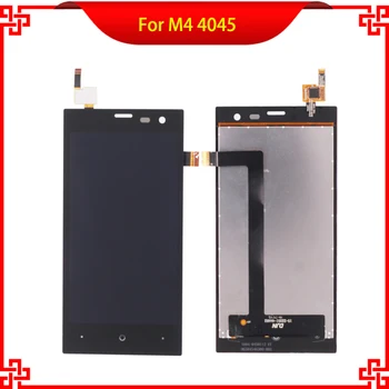

100% Tested LCD Display Touch Panel For M4 SS4045 S4045 4045 Touch Screen Black Color Mobile Phone LCDs
