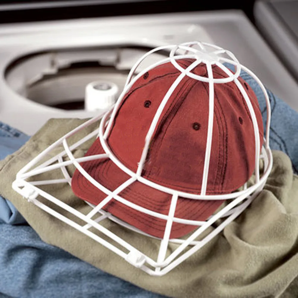 

Cap Washer White Plastic Cap Washing Cage Baseball Hat Washer Frame Hat Shaper Drying Race J20
